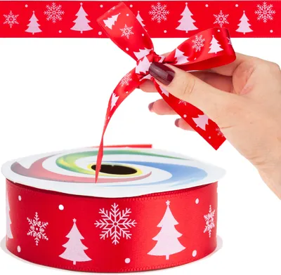 Produktbild von Schleife Weihnachtsband Schleife Rentier Geschenkverpackung