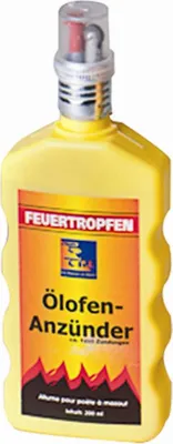 Produktbild von Ölofenanzünder Feuertropfen flüssig 200 ml