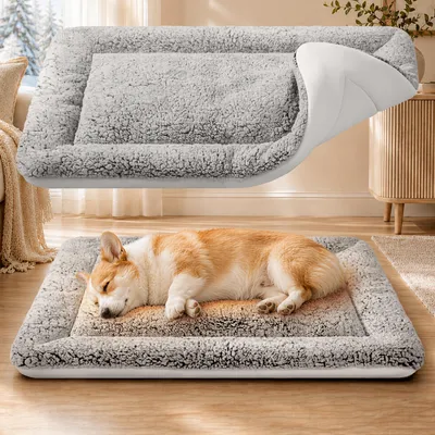 Selbstwärmendes Katzenbett, wendbar, 92x61 cm, Kühl- & Wärmematte