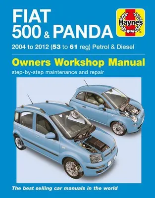 Produktbild von Fiat 500 & Panda (04 - 12) Haynes Repair Manual