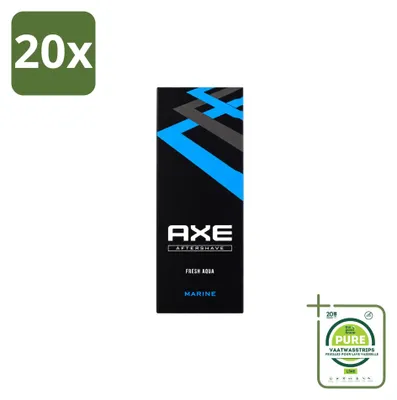 Zdjęcie produktu dla 20 sztuk balsamu po goleniu Axe Marine - 100 ml - opakowanie zbiorcze
