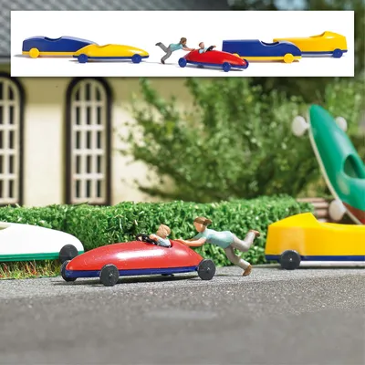 Produktbild von Busch A-Set: Seifenkistenfahrt H0 7944