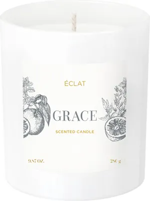Produktbild von ÉCLAT Grace Duftkerze – Sojawachs, vegan, Brenndauer bis zu 45h, 280g