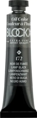 Produktbild von Blockx 3x Ölfarbe, Lampenschwarz, Tube 20ml - Lampenschwarz 212172BXC