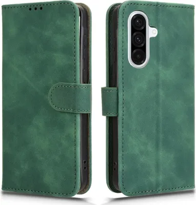 Produktbild von Samsung Galaxy A36 Hülle - Coverup Klapphülle - Grün