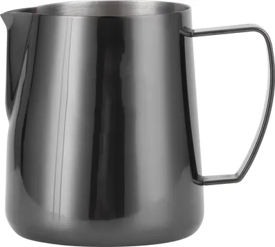 Produktbild von 400 ml Milchaufschäumkrug, 304 Edelstahl, Kaffeetasse, Becher, Latte Art-Zubehör