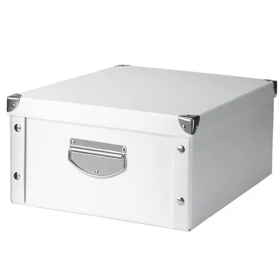 Produktbild von Zeller Aufbewahrungsbox, Pappe, weiß 40x33x17