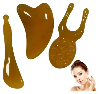 Produktbild von Gesichtsmassagegerät - 3-teiliges Harzset für manuelle Modellierungspflege