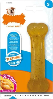 Image de Nylabone Puppy Bone Os à mâcher flexible