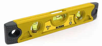 Produktbild von Ironside 152-218 Torpedo Wasserwaage 3 Libellen, gelb