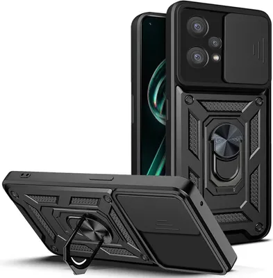 Obrázek produktu pro CamShield Armor cover kompatibilní s Xiaomi Redmi 10C Case Camera Protection Ring Cover Holder Nárazuvzdorný kryt