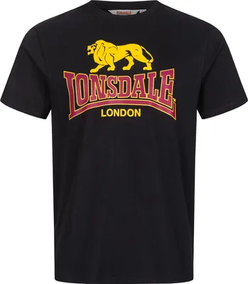 Zdjęcie produktu dla T-shirt męski regular fit TAVERHAM czarny XL Lonsdale