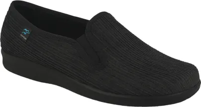 Produktbild von Fly Flot Herren Hausschuhe geschlossen Cord Slipper, Größe:45 EU, Farbe:Grau
