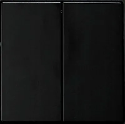 Produktbild von Viplast 852-05 Doppelwippschalter-Taste Schwarz Kunststoff