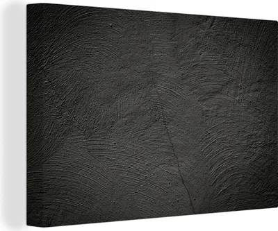 Obrázok produktu pre OneMillionCanvasses® - Obrazy na plátne - 150x100 cm, Betón - Čierna - Industriálne, Nástenná umelecká tlač Nástenná dekorácia - Fotografia na plátne - Obraz na drevenom ráme