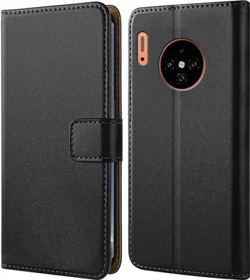 Produktbild von Handy Tasche für Huawei Mate 30 Schutzhülle Bookstyle Etui Klapphülle Wallet Flip Cover Case Schwarz