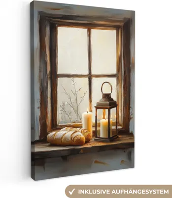 Produktbild von Leinwand Bilder 20x30 cm - Natur - Küche - Rustikal, Wandbilder, Wanddeko Wohnzimmer, Bild