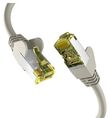 Produktbild von EFB CAT6a GRAU 0.15m Patchkabel S/FTP PIMF