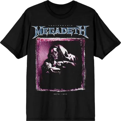 Obrázek produktu pro Megadeth Youthanasia The Reckoning Day Black M Tričko