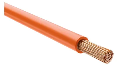 Immagine prodotto di CAVO HELU H07V-K 1X25mm² E (arancione) Singolo conduttore PVC arancione AD 10,2mm Tensione nominale Uo/U 450V/750V - 1 metro
