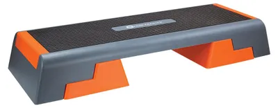 Produktbild von HMS - "Premium" Stepp-Plattform, Aerobics PP13062 (Einheitsgröße) (Schwarz/Orange)
