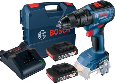 Produktbild von Bosch GSB 18V-50 1800 RPM Keyless 1,1 kg Schwarz, Blau