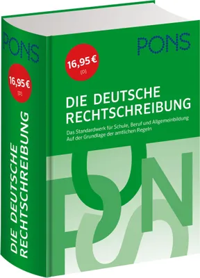 Produktbild von Pons Die deutsche Rechtschreibung
