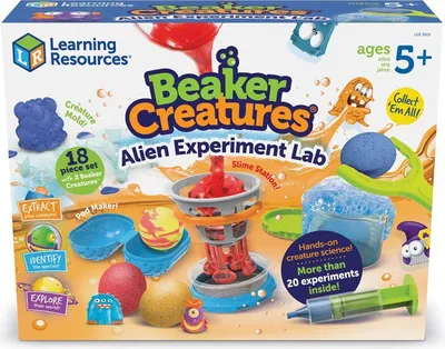 Zdjęcie produktu dla Learning Resources Beaker Creatures Alien Experiment Lab, Zestaw eksperymentowy, Chemia, 5 lat(a)