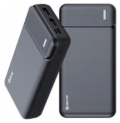 Zdjęcie produktu dla Denver PBS-20007, 20000 mAh, Litowo-polimerowy (LiPo), 10 W, Czarny