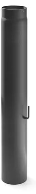 Produktbild von Raik Basic Zugregulierung 150mm gussgrau L: 1000mm für Rauchrohr / Ofenrohr