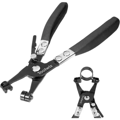 Immagine prodotto di Pinza per fascette di tubi per auto, adatta a fascette a anello e a fascette piatte, confezione da 1 pezzo