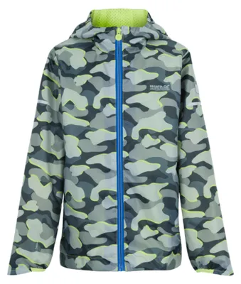 Produktbild von Regatta - "Lever II" Jacke, wasserfest für Kinder RG11847 (140) (Dunkler Sturm)