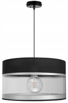 Produktbild von Moderne Pendelleuchte mit Lampenschirm – Hängelampe Deckenleuchte Kronleuchter Design