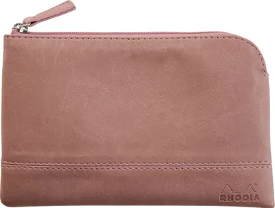 Productafbeelding van Rhodia Rhodiarama etui van kunstleer, met rits, 11x17 cm, model 116529C