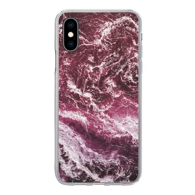 Produktbild von MuchoWow® Handyhülle Schutzhülle Hülle für iPhone X Marmor - Naturstein - Mineralien Silikon Softcase Handy Hülle - Handyhülle