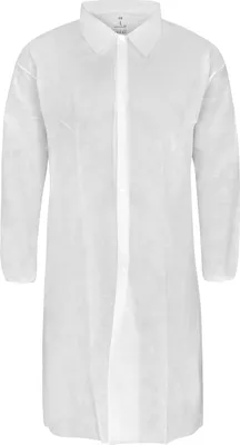Produktbild von Einwegkittel Gr.XL weiß DS SafetyWear