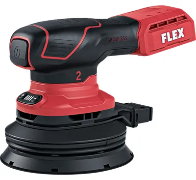Image de Ponceuse excentrique sur batterie avec réglage de la vitesse de rotation 18 V ORE 2-125 18-EC C - FLEX - Sns batterie, ni chargeur - 532081