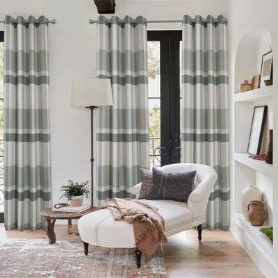Productafbeelding van Tartan Gordijnen met Verduistering 140 x 245 cm voor Woonkamer