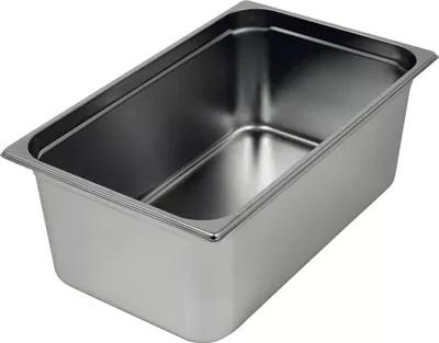 Produktbild von RIEBER GN-Behälter 2/1 18/10 Edelstahl, Tiefe: 40 mm, Inhalt: 10,00 Liter