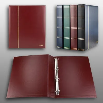 Produktbild von Prophila Collection Maxi Ringbinder für lose Einsteckblätter, variabel abheftbar, rot