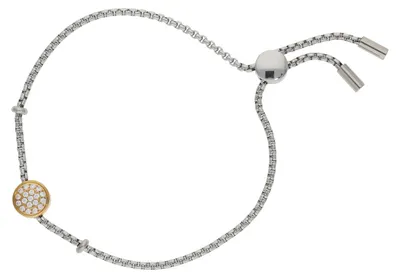 Produktbild von Ernstes Design Armband A562.WH Edelstahl, rosé vergoldet, Zirkonia