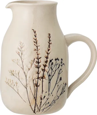 Produktbild von Bloomingville Krug Bea, Farbe Natur, Steingut, D12xH19 cm, 1500 ml 82047394