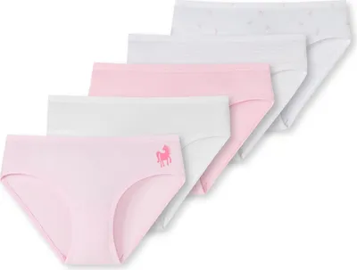 Produktbild von Schiesser Kleinkinder Mädchen 5 er Pack Slips Gr. 128  sortiert 5