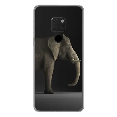 Produktbild von MuchoWow® Handyhülle Schutzhülle Hülle für Huawei P40 Lite Elefant - Tiere - Licht Silikon Softcase Handy Hülle - Handy