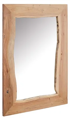 Immagine prodotto di MASSIVMOEBEL24 | specchio in legno di Acacia 100x3x70 Acacia naturale laccato PURE ACACIA #713