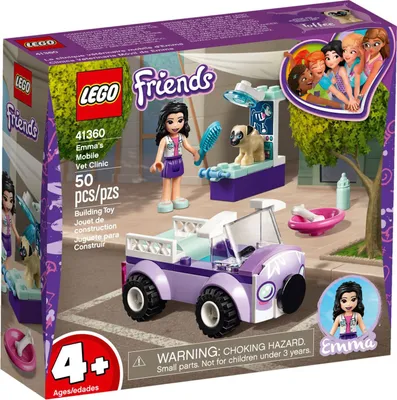 Zdjęcie produktu dla LEGO® Friends Mobilny gabinet weterynaryjny Emmy, 41360