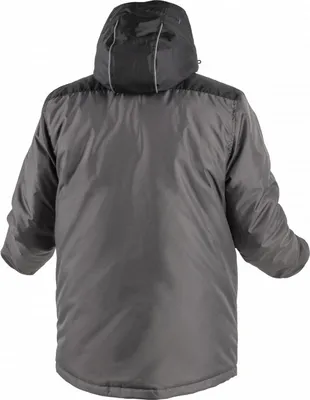 Produktbild von Winterjacke Herren Högert Technik REN – gefüttert, wasserabweisend, Kälteschutz, Arbeitsjacke, graphit, Gr. XL, Art. HT5K241-XL