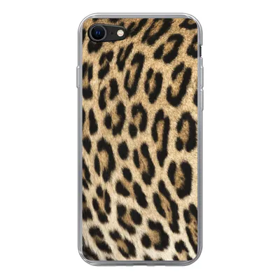 Produktbild von MuchoWow® Handyhülle Schutzhülle Hülle für iPhone 7 Panther-Schacht Silikon Softcase Handy Hülle - Kartenhalter