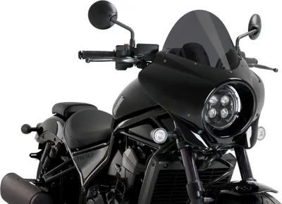 Obrázek produktu pro PUIG polouzená tmavá kouřová clona pro Honda rebel
