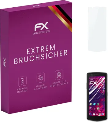 Produktbild von atFoliX FX-Hybrid-Glass Displayfolie kompatibel mit Cubot Pocket 3 Glasfolie